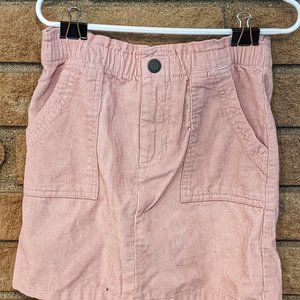 Pink Old Navy Corduroy Skirt